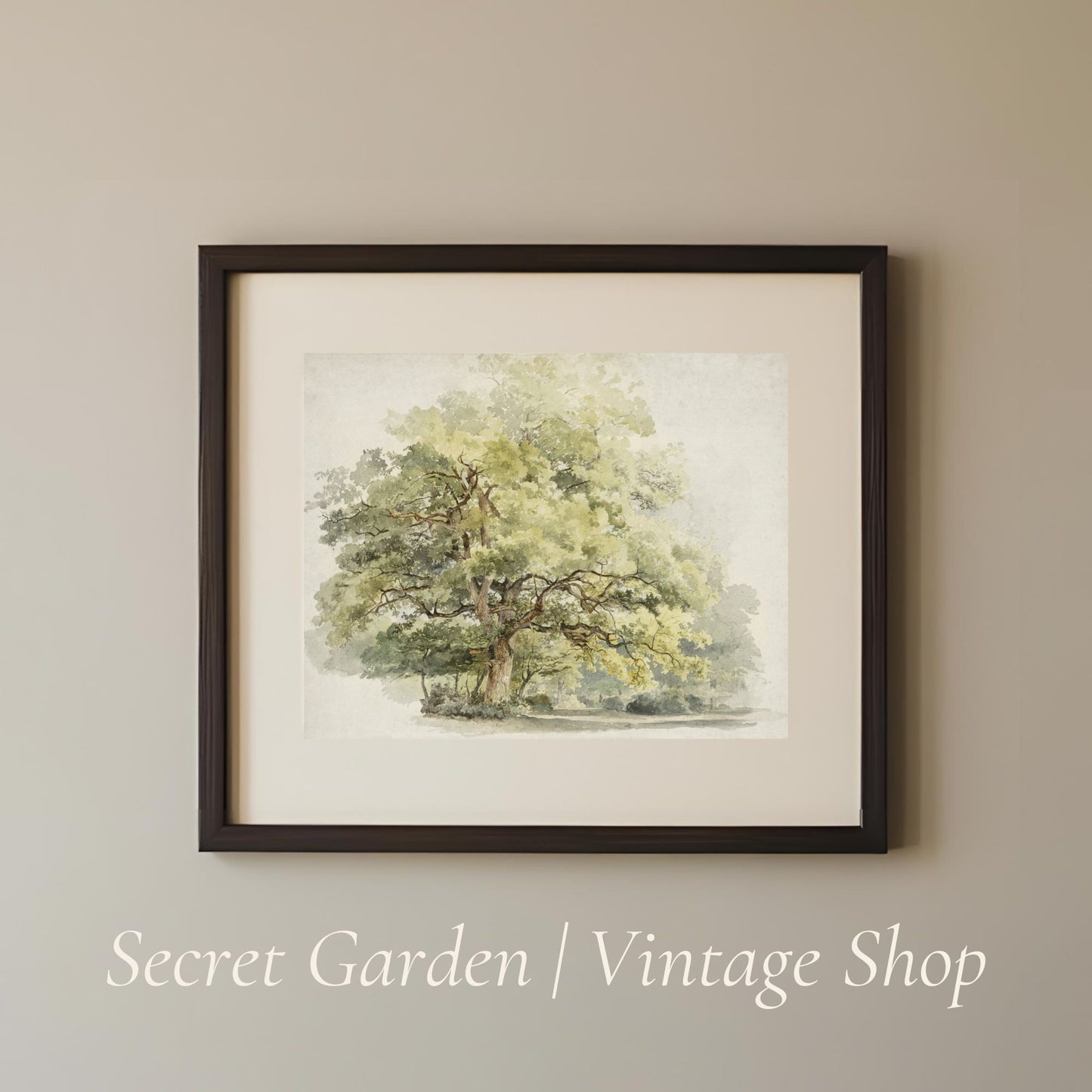 007 Botanical Tree Painting Art Print