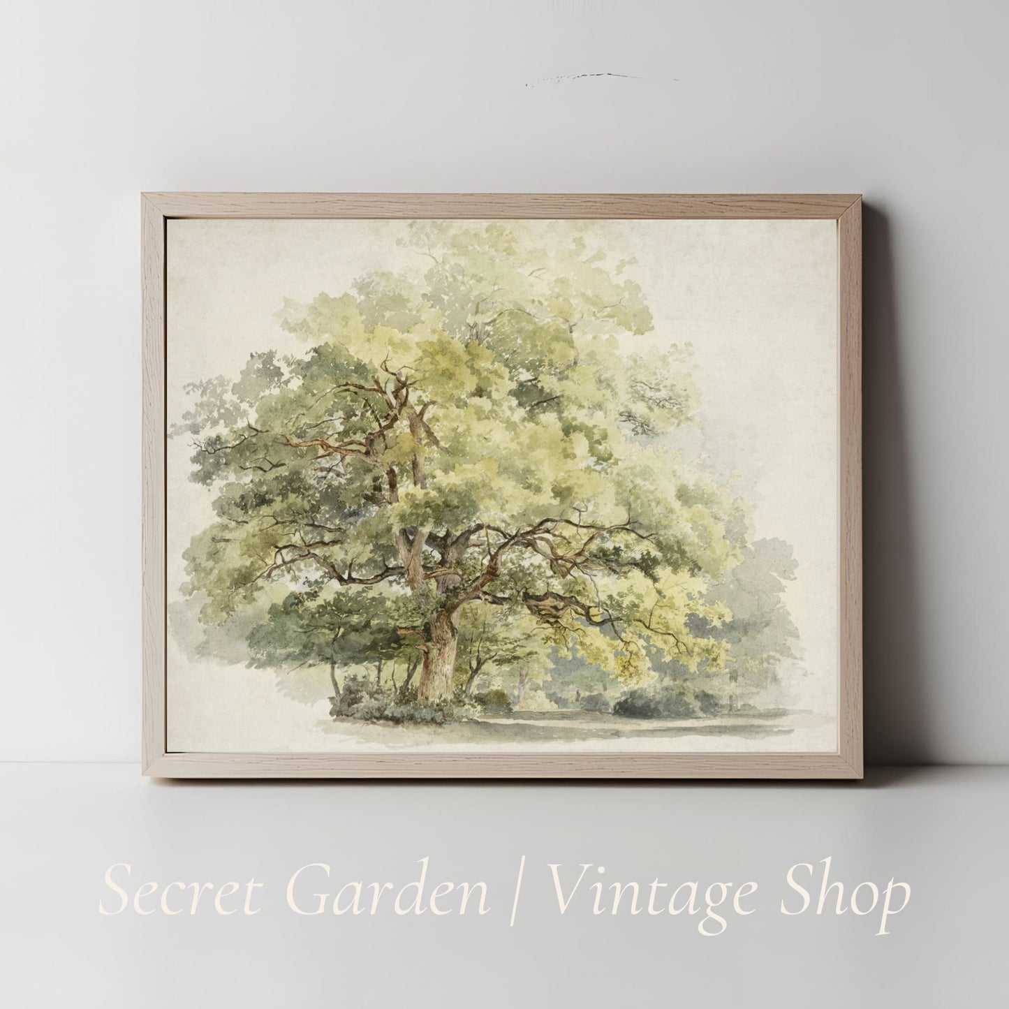 007 Botanical Tree Painting Art Print