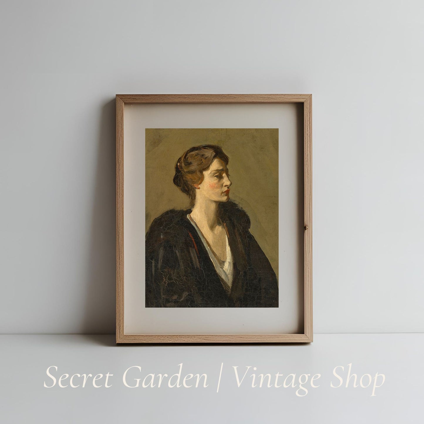 018 Lady Portrait Art Print