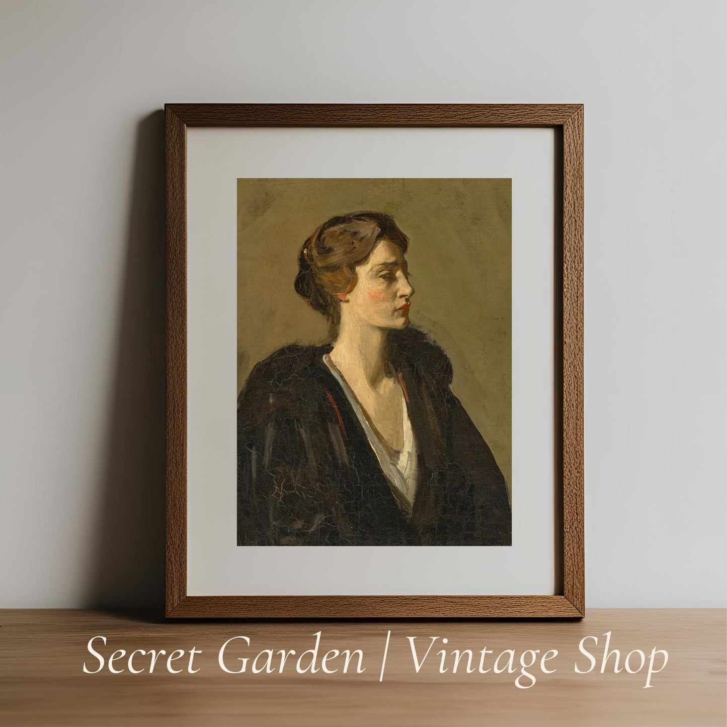 018 Lady Portrait Art Print