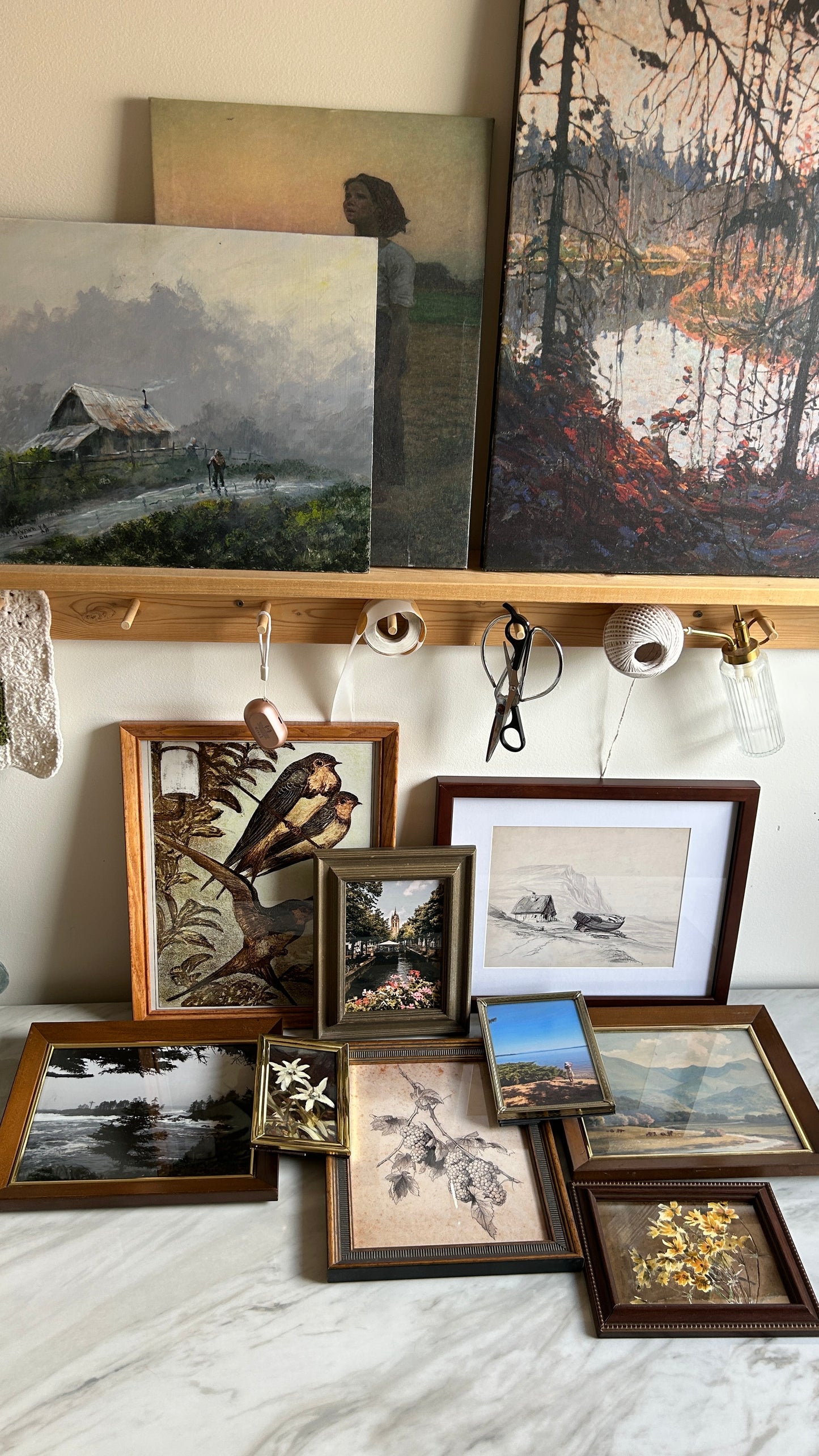 Vintage Gallery Wall - Art Prints Custom Curated for You!