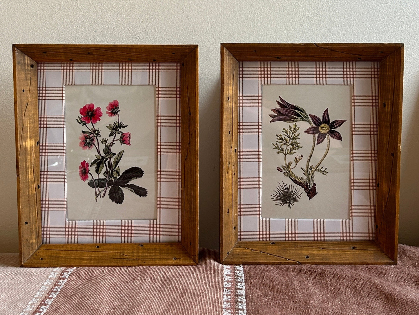 Vintage Floral Prints | Bespoke Custom Matting