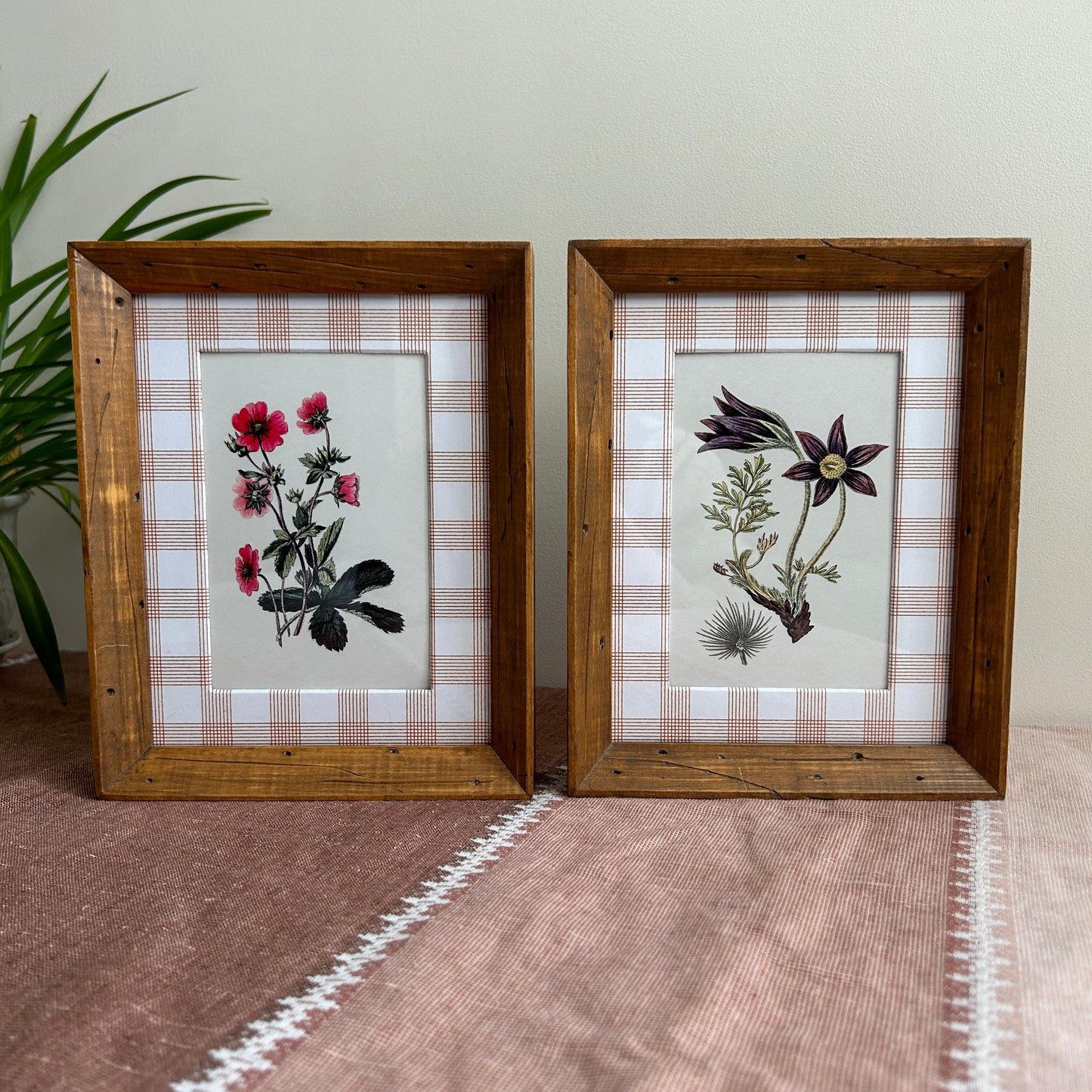 Vintage Floral Prints | Bespoke Custom Matting