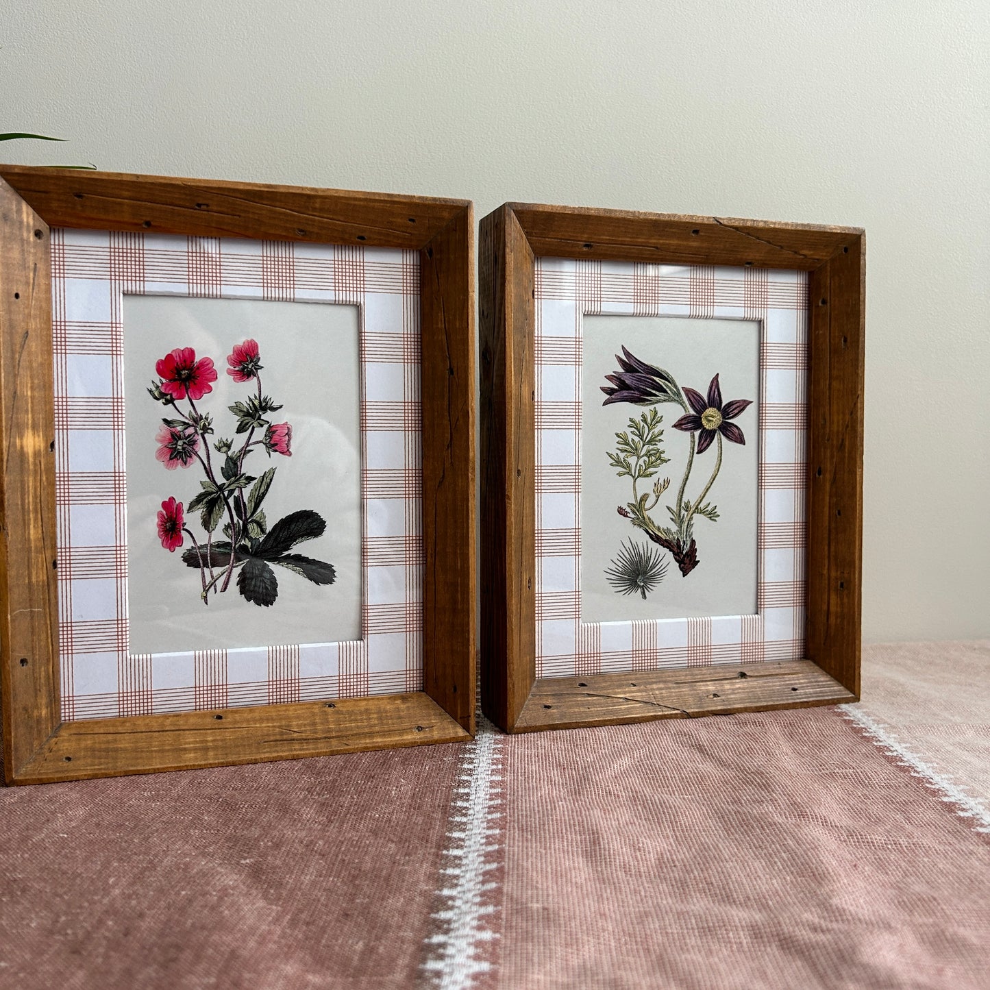 Vintage Floral Prints | Bespoke Custom Matting