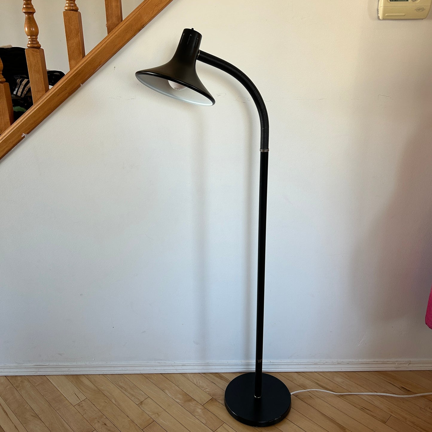 Mid-Century Gooseneck Floor Lamp