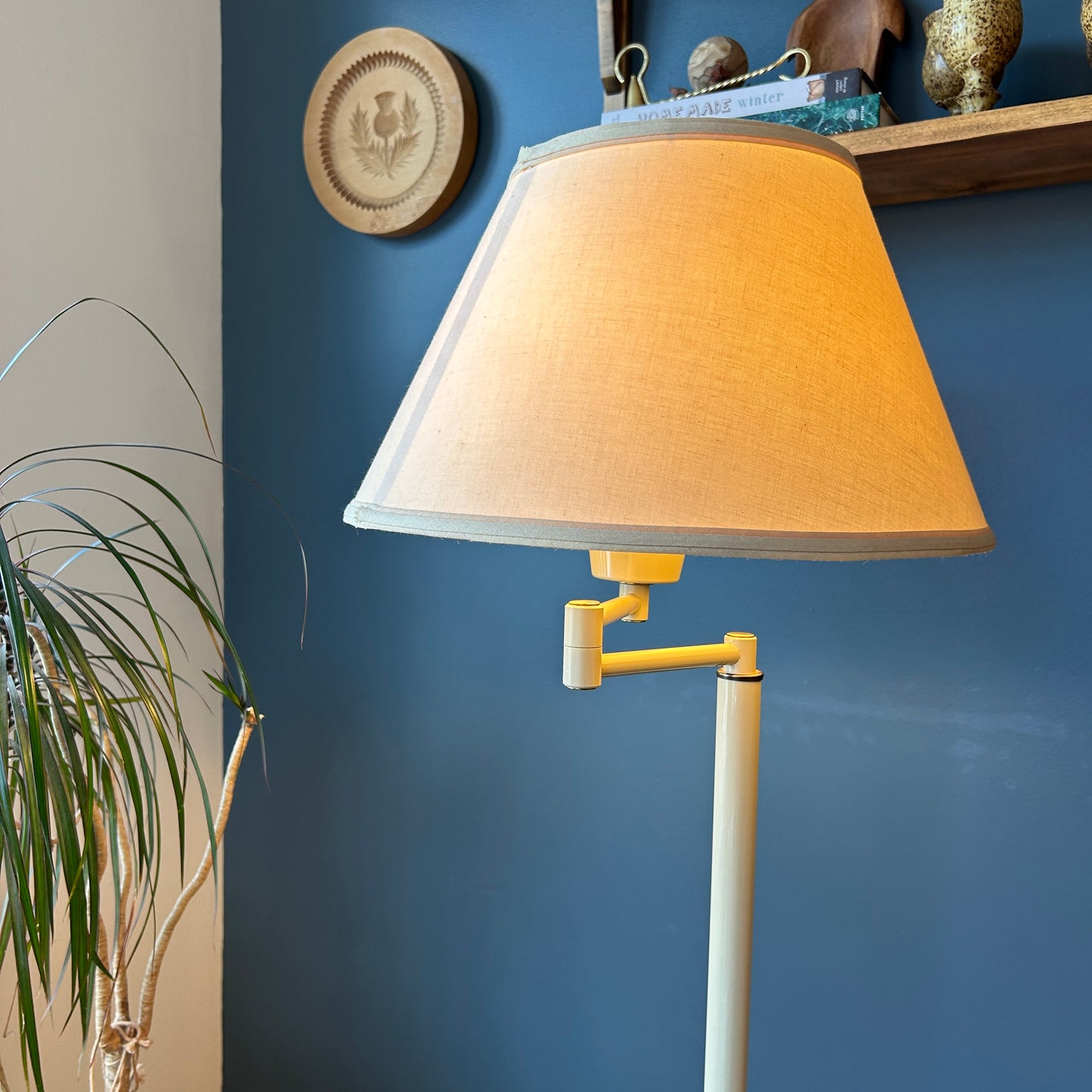 Vintage Swivel Arm Floor Lamp