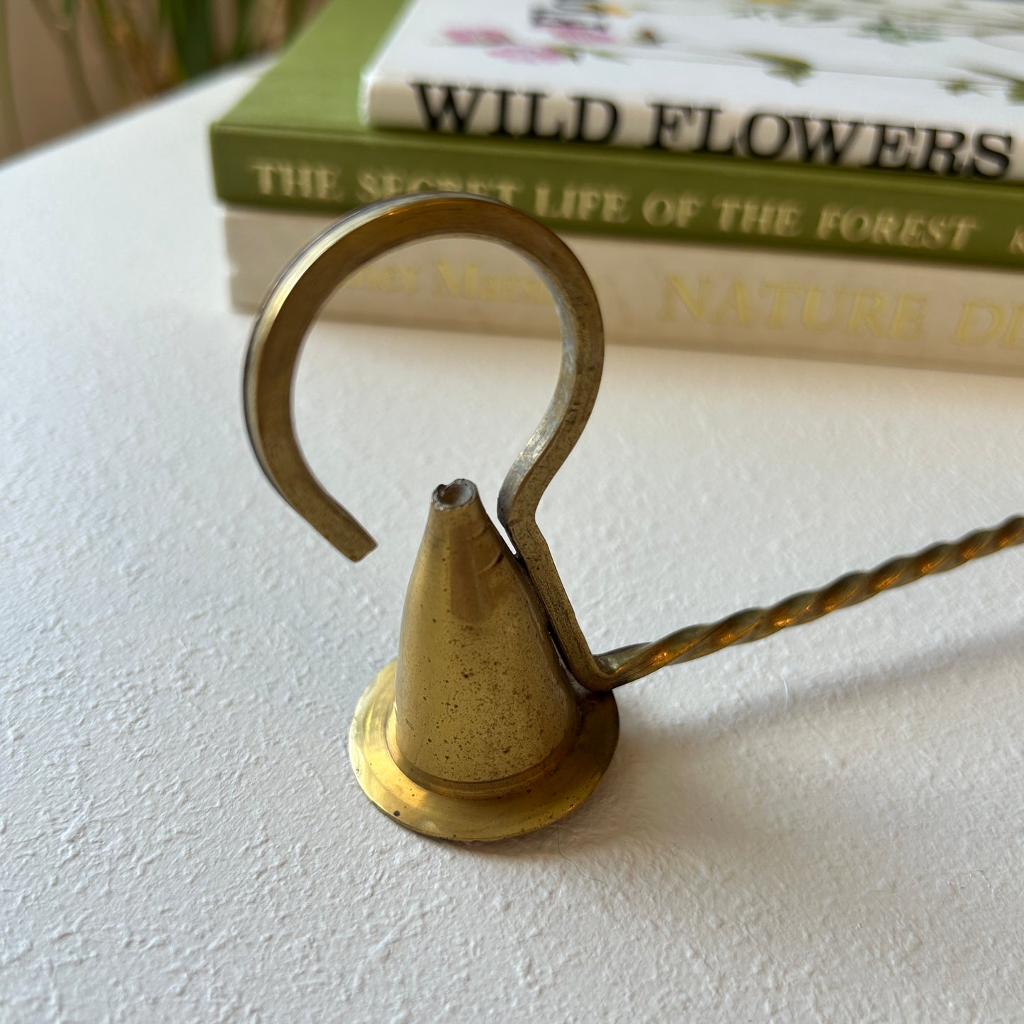 Vintage Brass Candle Snuffer