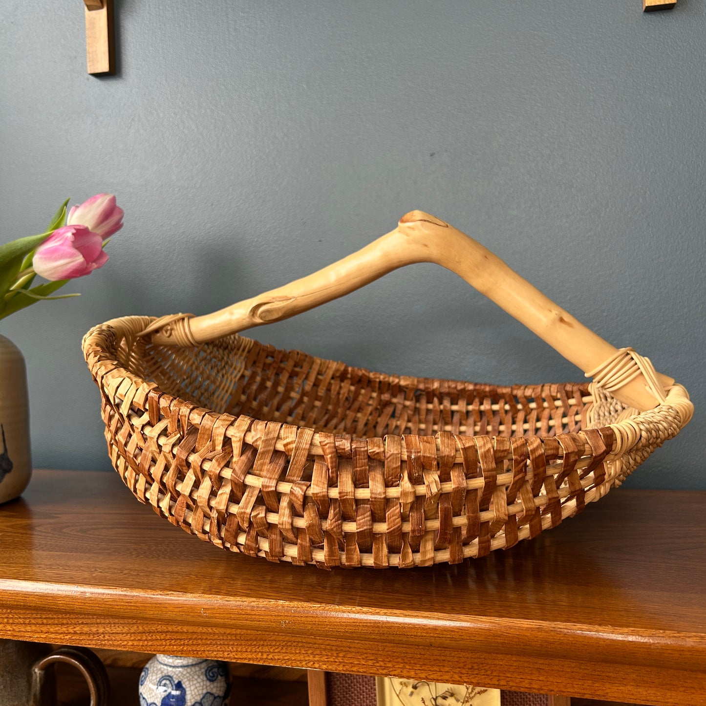 Wildflower Basket | Hand-woven | Garden Trug