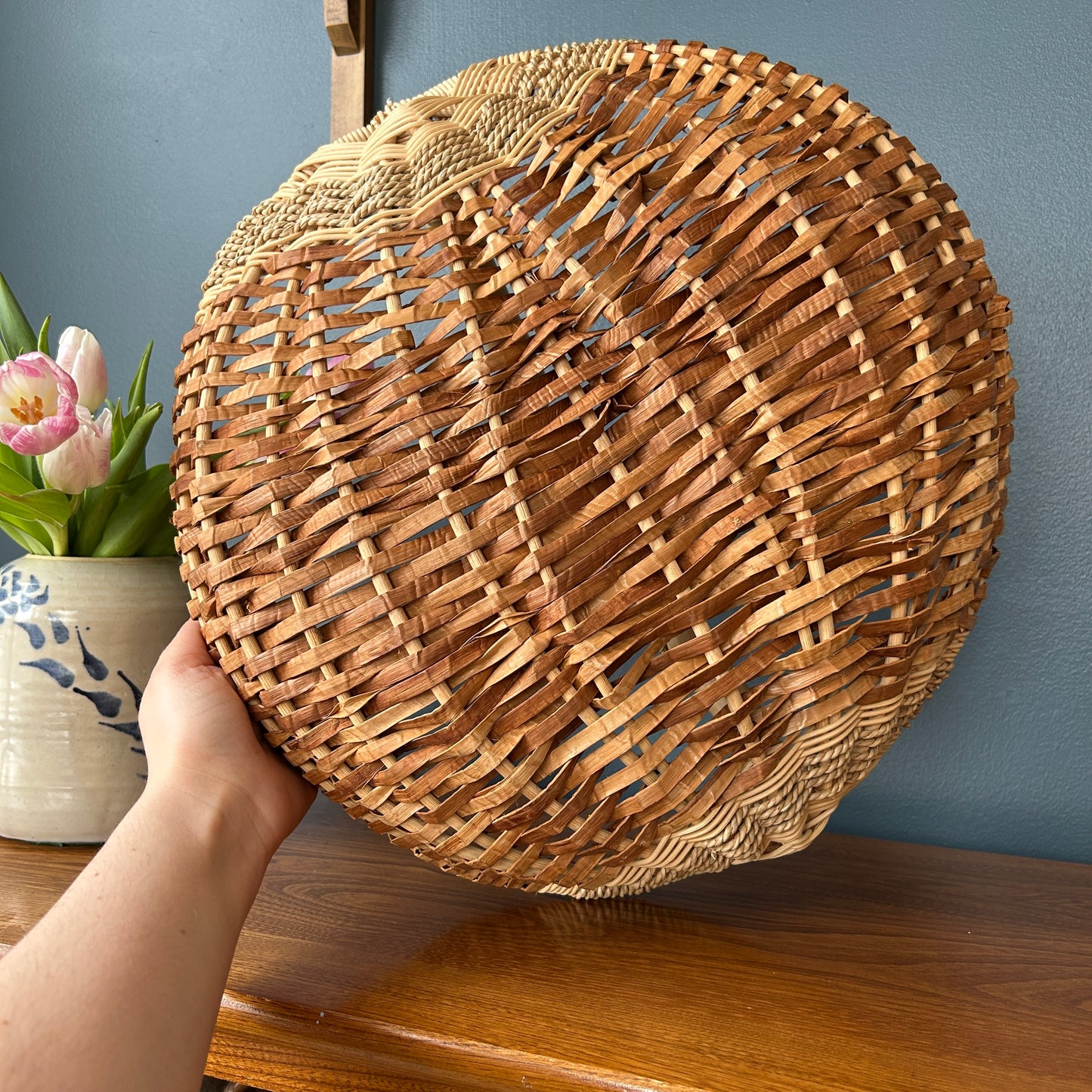 Wildflower Basket | Hand-woven | Garden Trug